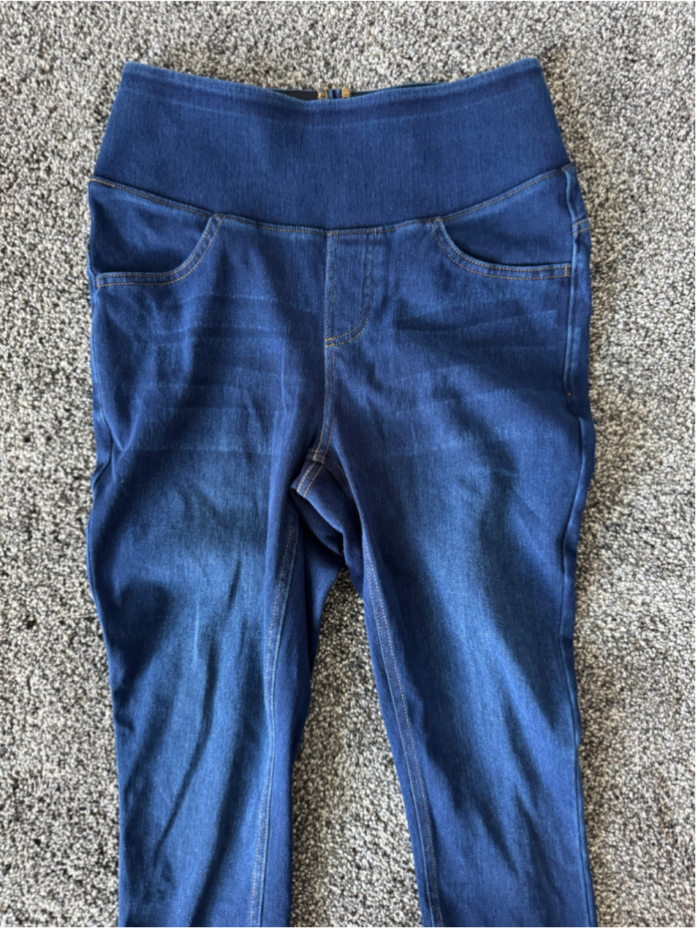 Halara Flex™ High Waisted Tummy Control Butt Lifting Denim Leggings Small - Picture 7 of 12